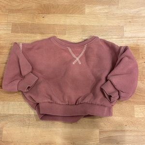 Zara Baby Deep Pink Sweatshirt, size 6-9m